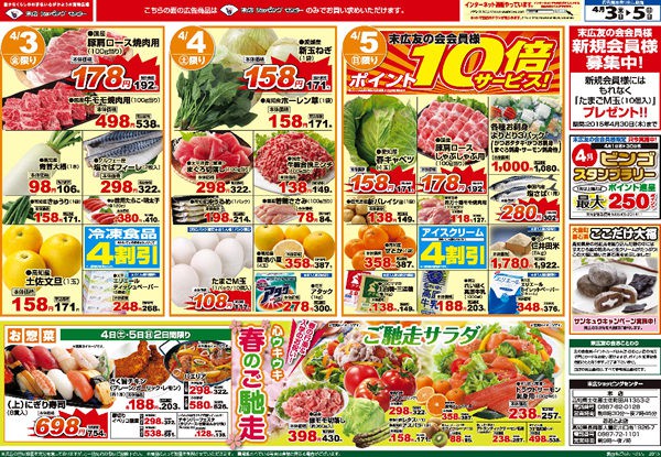 春のご馳走