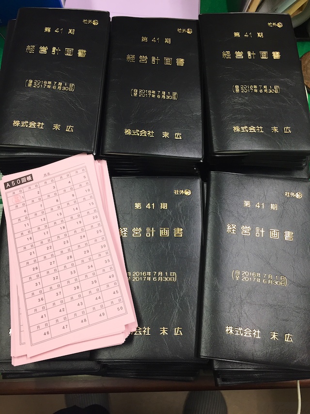 経営計画書