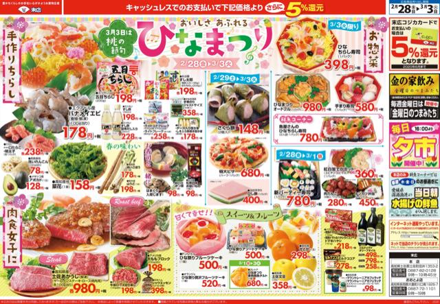 3月3日は桃の節句